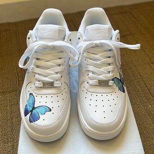 Custom Butterfly Air Force 1’s